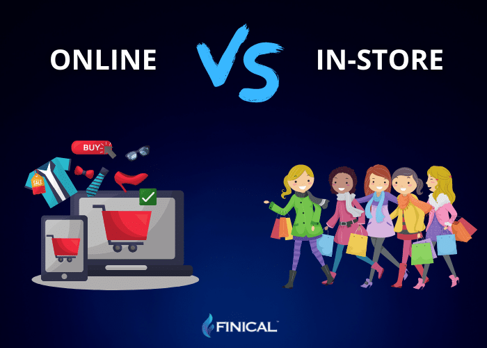 online vs in-store shopping