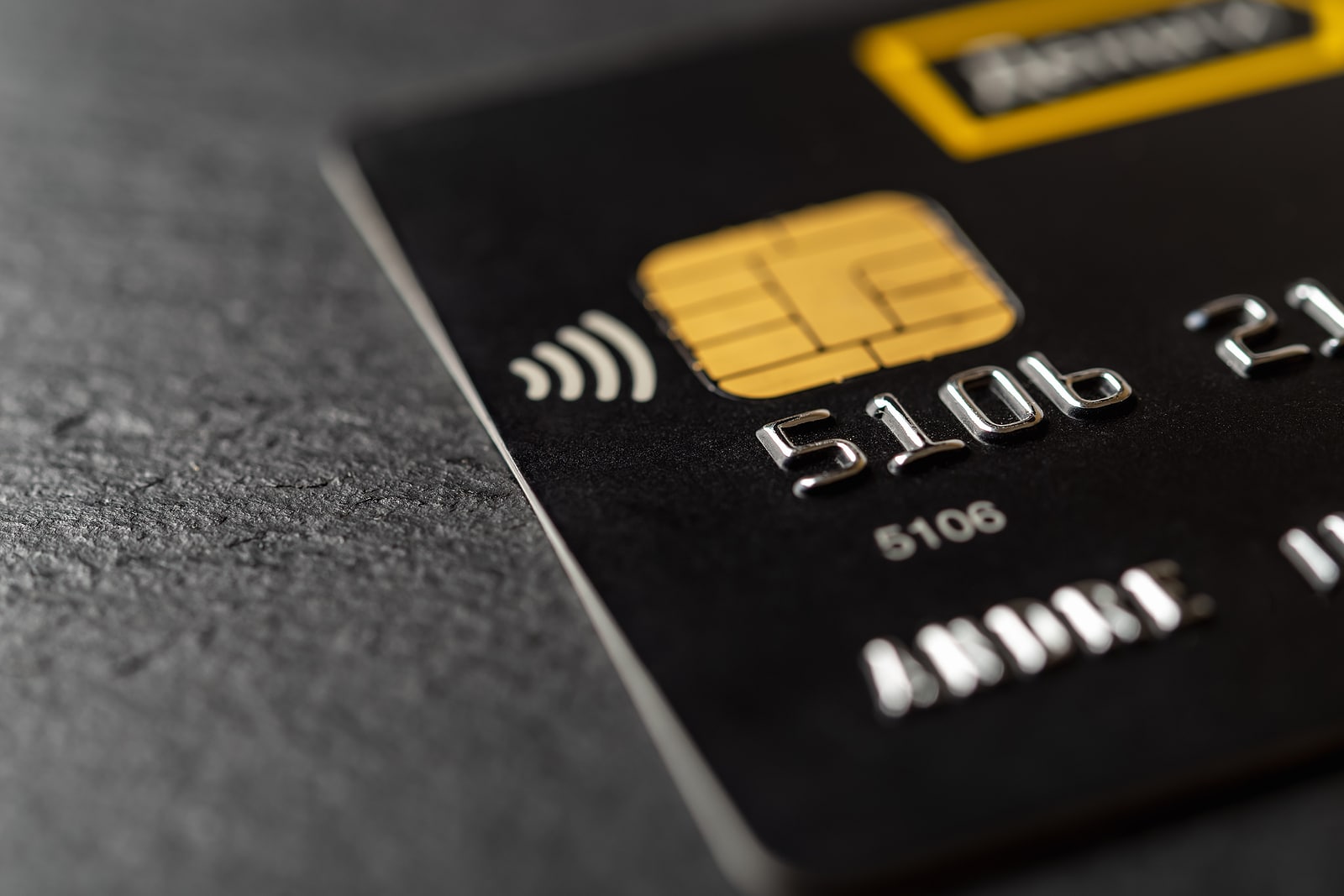 Debit card with contactless technology and chip